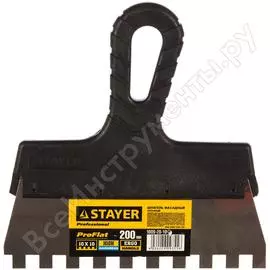 Зубчатый шпатель STAYER 1009-20-10