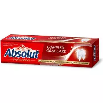 Зубная паста Absolut Professional complex oral care 8112