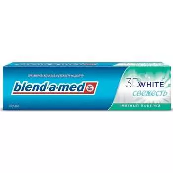 Зубная паста BLEND_A_MED 3D WHITE Мятный поцелуй 15360