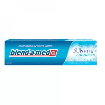 Зубная паста BLEND_A_MED 3D WHITE Прохладная свежесть 15359