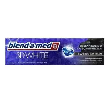Зубная паста BLEND_A_MED 3D White Отбеливание и глубокая чистка с Древесным углем 0001020847