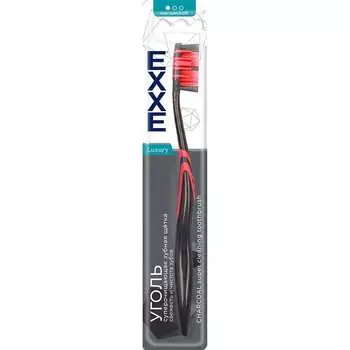 Зубная щетка EXXE Luxury Уголь 219591