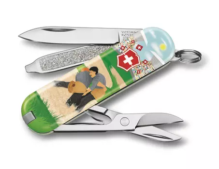 Нож-брелок Classic Swiss Wrestling VICTORINOX