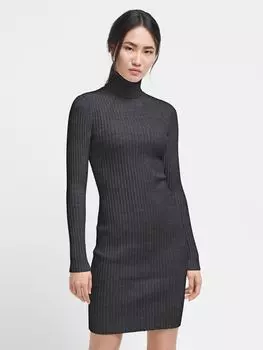 merino rib dress