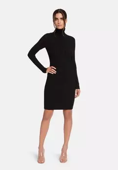 merino rib dress