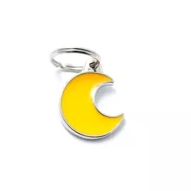 Адресник My Family charms Полумесяц цветной средний