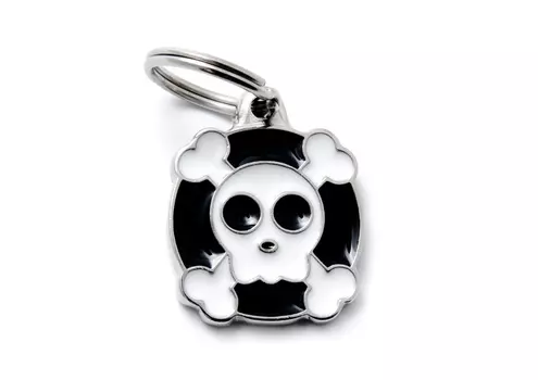 Адресник My Family charms Скелет цветной средний