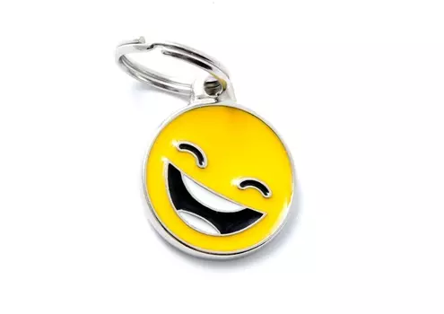 Адресник My Family charms Смайлик Улыбка цветной средний