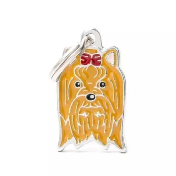 Адресник My Family friends Йоркширский терьер цветной