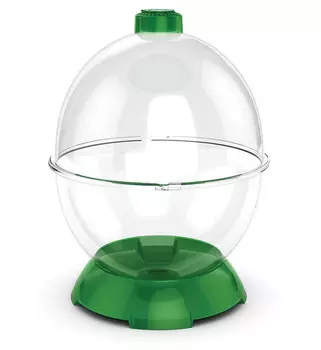Аквариум Biobubble Wonder Bubble зеленый круглый 46x18