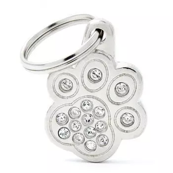 Брелок My Family chic Лапка цветной средний