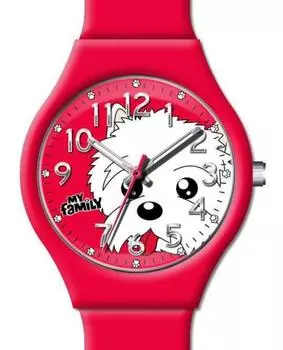 Часы My Family colors Вест-хайленд-уайт-терьер цветной