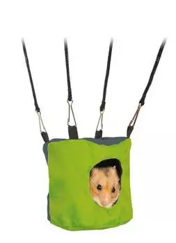 Домик для грызунов Trixie Домик-норка для хомяка цветной 10x9