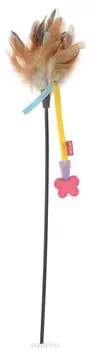 Дразнилка для кошек Gigwi с бабочками и перьями 75246