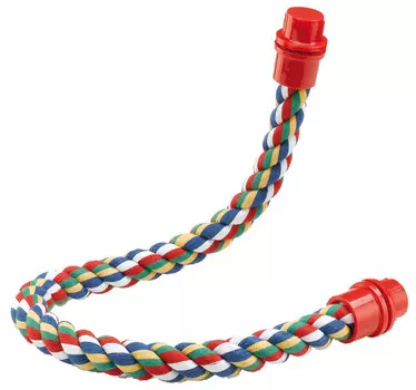 Ferplast Гибкая жердочка PA 4116 из хлопка для попугаев для птиц 2,8х75 см