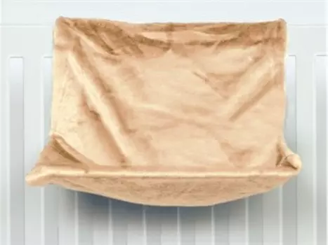 Гамак для кошек Trixie на радиатор бежевый 40x30x27
