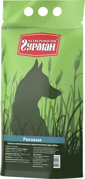 Каша для собак Четвероногий Гурман рисовая в пакете 3 кг