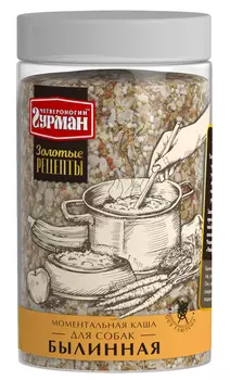 Каша для собак Четвероногий Гурман Золотые рецепты Былинная 0,3 кг