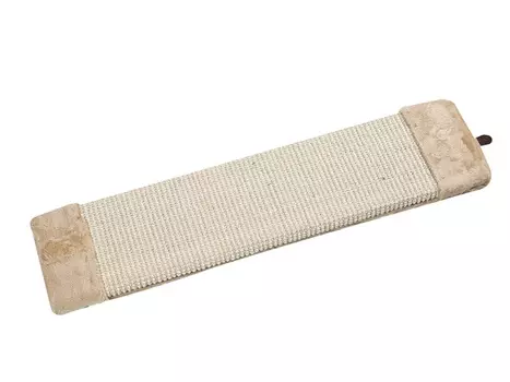 Когтеточка Три Кота веревочная большая бежевый 67х13х2,5 см