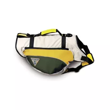 Комбинезон жилет для собак Katsu Вояж с сумкой унисекс полиэстер желтый m