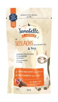 Лакомство для кошек Sanabelle Snack with Pollack 0,055 кг