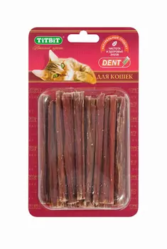 Лакомство для кошек Titbit Кишки бараньи Б2-М 0,06 кг