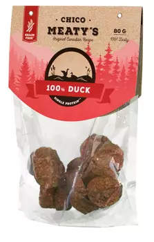Лакомство для собак Chicopee Meaty’s Duck беззерновое с уткой 0,08 кг