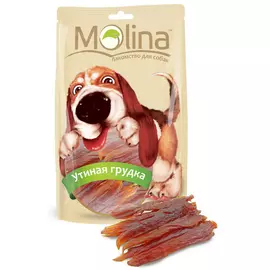 Лакомство для собак Molina Утиная Грудка 0,08 кг