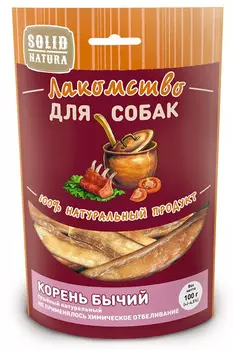 Лакомство для собак Solid Natura Алтай Корень бычий 0,1 кг
