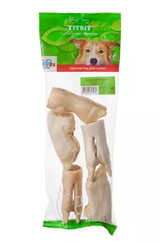 Лакомство для собак Titbit Копытце баранье XL лакомство для собак 0,23 кг