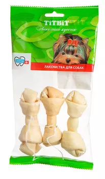 Лакомство для собак Titbit Кость узловая №2 3шт 0,04 кг