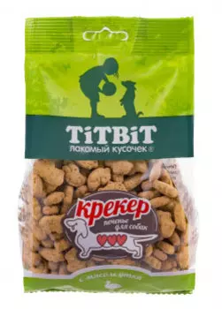 Лакомство для собак Titbit Крекер с мясом утки 0,25 кг