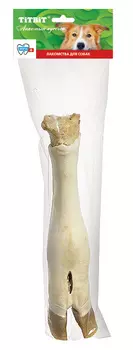 Лакомство для собак Titbit Нога говяжья мягкая уп-ка 0,85 кг