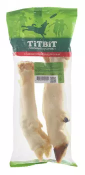 Лакомство для собак Titbit Ноги бараньи вяленые 2 - мягкая упаковка 0,184 кг