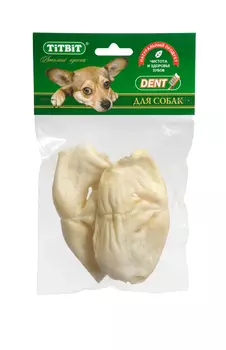 Лакомство для собак Titbit Нос бараний мягкая упаковка 2 шт 0,015 кг