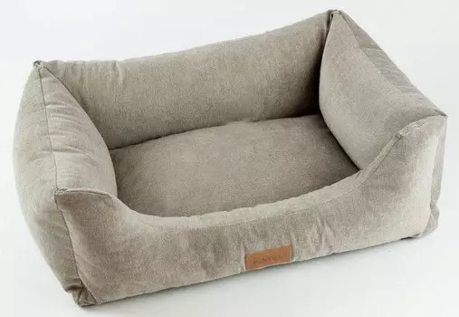Лежак для кошек и собак Katsu Sofa Orinoko бежевый 60х44х21