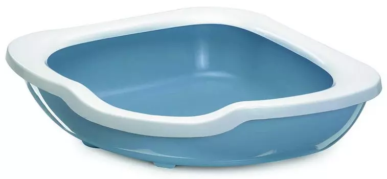 Лоток Imac FRED для кошек синий 51х51х155
