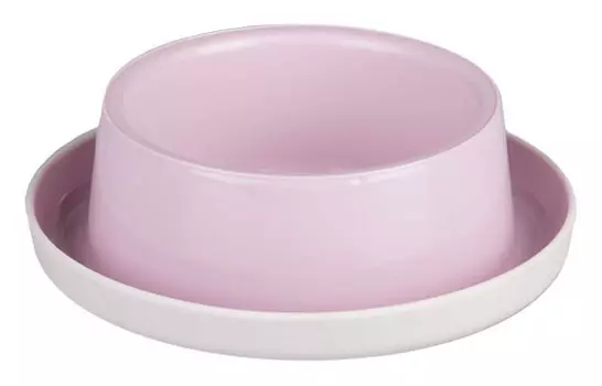 Миска для кошек Zoo Plast "Феликс" на нескользящей основе пластик 0,3 л