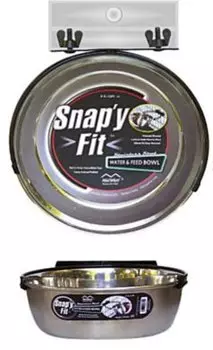 Миска для собак Midwest на клетку нержавеющая сталь 600 мл