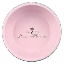Миска для собак Trixie Princess розовая керамика 1 л