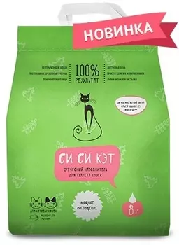 Наполнитель CC Cat Наполнитель древесный впитывающий древесный без запаха 3,05кг 8 л