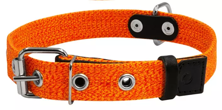 Ошейник Collar тесьма 35мм x 51-63см оранжевый хлопок