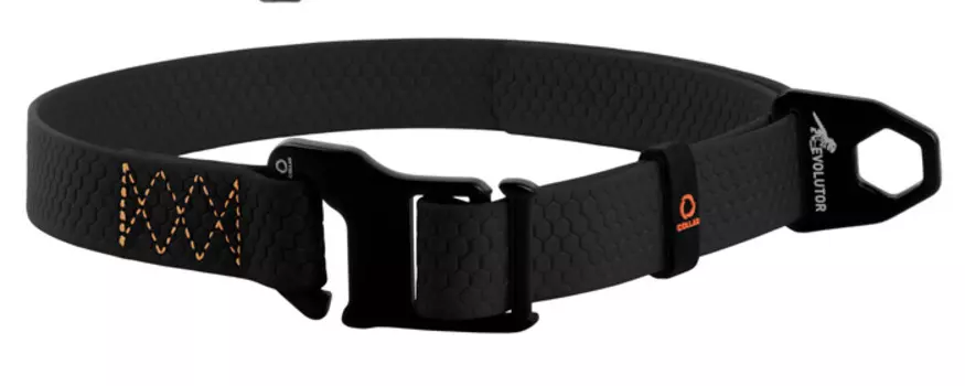Ошейник Evolutor регулируемый универсальный 25 мм x 25-70 см черный