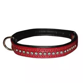 Ошейник Hunter лак кожзам 24-28,5x1,4