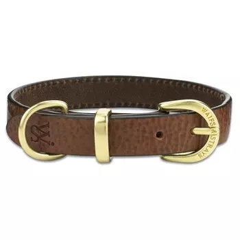 Ошейник Waifs&Strays классический кожа m
