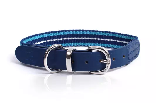 Ошейник Waifs&amp;Strays комбинированный кожа/хлопок кожа s