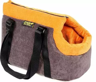 Переноска для кошек и собак Pride Трэвел Апельсин сумка оранжевый 43х24х24 см