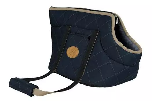 Переноска для собак Trixie Victoria нейлоновая белый 26x29x50