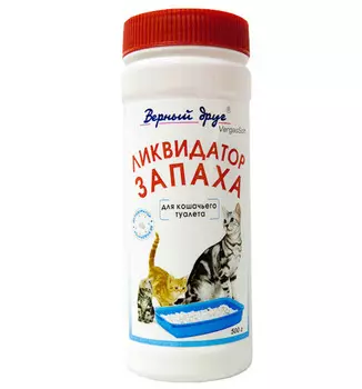 Порошок Верный Друг Ликвидатор запаха для кошачьего туалета 0,55 кг