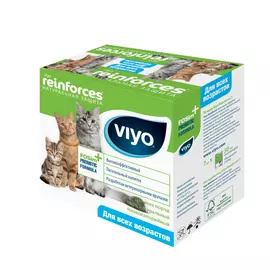 Пребиотик Viyo Reinforces All Ages Cat для кошек 7 шт. 30 мл